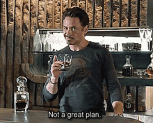 Tony Stark Not A Great Plan GIF - Tony Stark Not A Great Plan No GIFs