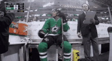 angry hockey mad freak out