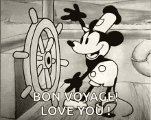 Bon Voyage Love You GIF - Bon Voyage Love You Disney GIFs