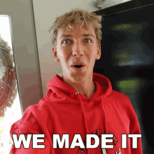 We Made It Stephen Sharer GIF - We Made It Stephen Sharer We Did It GIFs