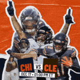 Cleveland Browns Vs. Chicago Bears Pre Game GIF