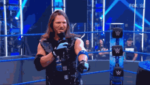 Aj Styles Point GIF