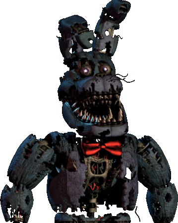 Fnaf4 Nightmare Bonnie Sticker - Fnaf4 Nightmare Bonnie - Discover & Share  GIFs