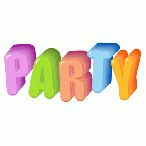 Party Celebration Sticker - Party Celebration Party Time - Discover ...