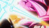 a close up of a cartoon character with a sword