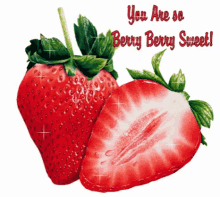 Strawberry You Are Very Sweet GIF - Strawberry You Are Very Sweet You Are Berry Sweet GIFs