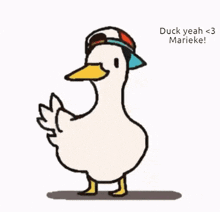 Marieke Hey Duckvibe GIF - Marieke Hey Duckvibe Duck Dance GIFs