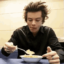 Harry Styles Eat GIF