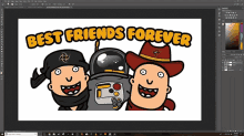 Best Friends Forever Adobe GIF - Best Friends Forever Adobe Photoshop GIFs