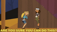Total Drama Island Courtney GIF - Total Drama Island Courtney Are You Sure You Can Do This GIFs