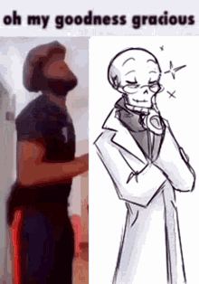 Oh My Goodness Gracious Wd Gaster GIF - Oh My Goodness Gracious Wd Gaster Handplates GIFs