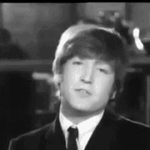 The Beatles John Lennon GIF - The Beatles John Lennon Talk GIFs