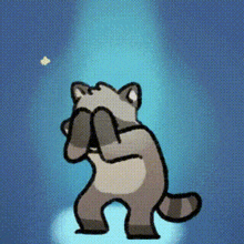 Guax Raccoon Dancing Fortnite Dance GIF
