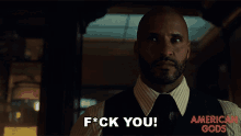 Fuck You Ricky Whittle GIF - Fuck You Ricky Whittle Shadow Moon GIFs