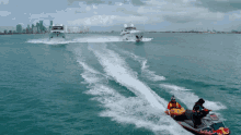 Driving Motor Boat Red Bull GIF - Driving Motor Boat Red Bull Sea Tour GIFs