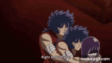 Right Behind You Gintama GIF - Right Behind You Gintama Phoenix Is Clinging GIFs