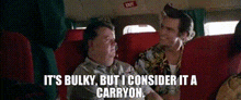 Bulky Carry On GIF - Bulky Carry On Ace Ventura GIFs