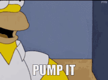 Pump It Homer Simpson GIF - Pump It Homer Simpson The Simpsons GIFs