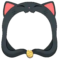 a black cat is sleeping with the letter z on its head