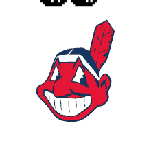wahoo chief cleveland logo baseball