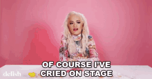 Of Course Ive Cried On Stage Cry GIF - Of Course Ive Cried On Stage Cry Sad GIFs