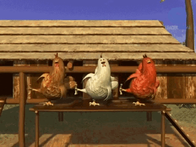 Three Little Chicken Dance GIF - Three Little Chicken Dance Cute GIFs