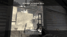 a video game screen shows a round winning kill time of 0:03.8