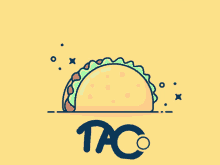 Hello Taco Logo GIF