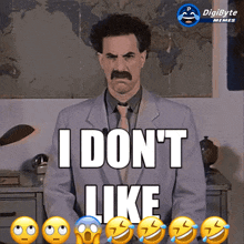 Borat I Dont Like GIF
