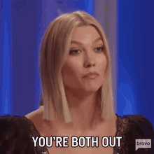Youre Both Out Karlie Kloss GIF