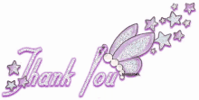 Thank You Glitter GIF - Thank You Glitter Butterfly GIFs