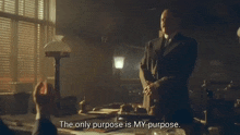 The Only Purpose Is My Purpose Major Campbell GIF - The Only Purpose Is My Purpose Major Campbell Peaky Blinders GIFs