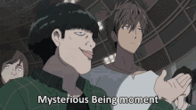 Mysterious Being Moment GIF - Mysterious Being Moment One Punch Man GIFs