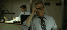 Glasses Off Tired GIF - Glasses Off Tired Over It GIFs
