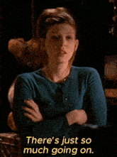 a woman with her arms crossed and the words i 'm really tired below her