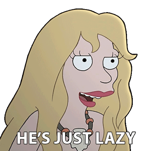 He'S Just Lazy Disenchantment Sticker - He'S Just Lazy Disenchantment He'S Simply A Sloth Stickers