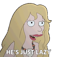 He'S Just Lazy Disenchantment Sticker - He'S Just Lazy Disenchantment He'S Simply A Sloth Stickers