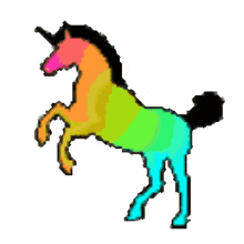 unicorn colorful