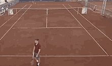 underhand tennis
