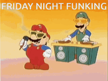 Friday Night Funkin Fnf GIF - Friday Night Funkin Fnf Mario GIFs