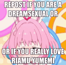 Pink Hair Riamu Yumemi GIF - Pink Hair Riamu Yumemi Idolmaster GIFs