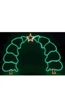 Best Commercial Holiday Decorations Art Wire Frame Decorations GIF