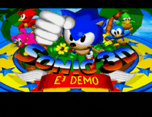 Sonic 3d Blast E3 Demo GIF