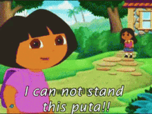 dora the explorer cant stand her cant stand this puta point i dont like her