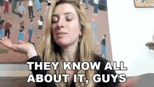 They Know All About It Guys Lauren Francesca GIF