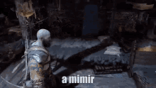 A Mimir Kratos A Mimir Meme GIF