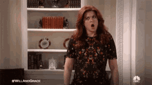 will and grace will and grace gifs debra messing grace adler whoa