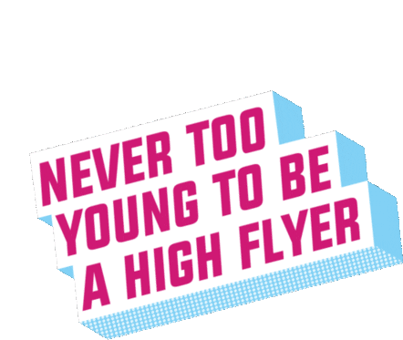 Never Tooy Yung Fly High Sticker - Never Tooy Yung Fly High High Flyer Stickers