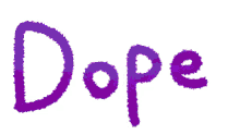 text dope floating text animated text transparent