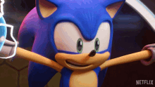 Laughing Sonic The Hedgehog GIF - Laughing Sonic The Hedgehog Sonic Prime GIFs